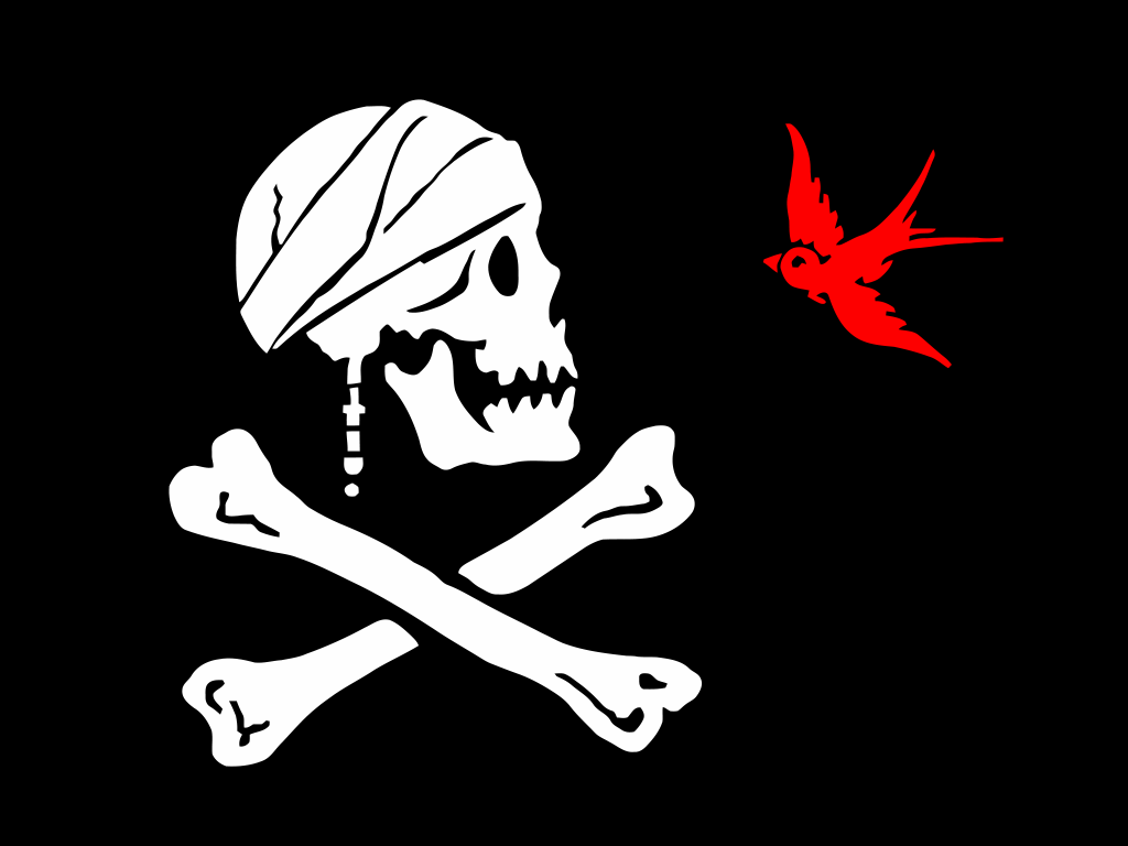 Captain Jack Sparrow Flag - HD Wallpaper 