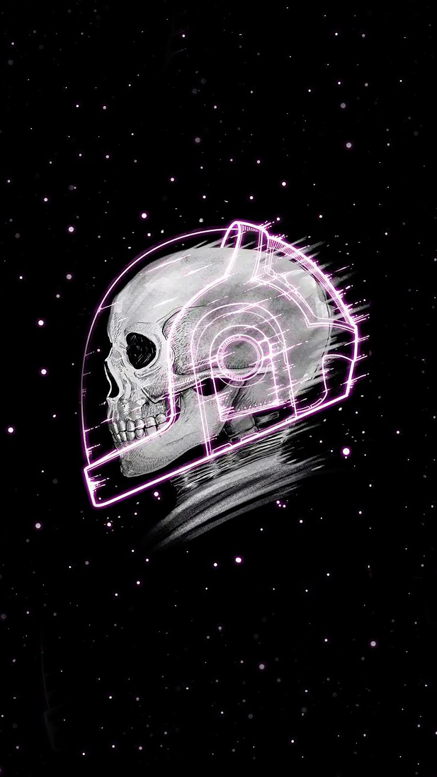Download Wallpaper Skull Stars, Hd, 4k Images - Space Skeleton Astronaut - HD Wallpaper 