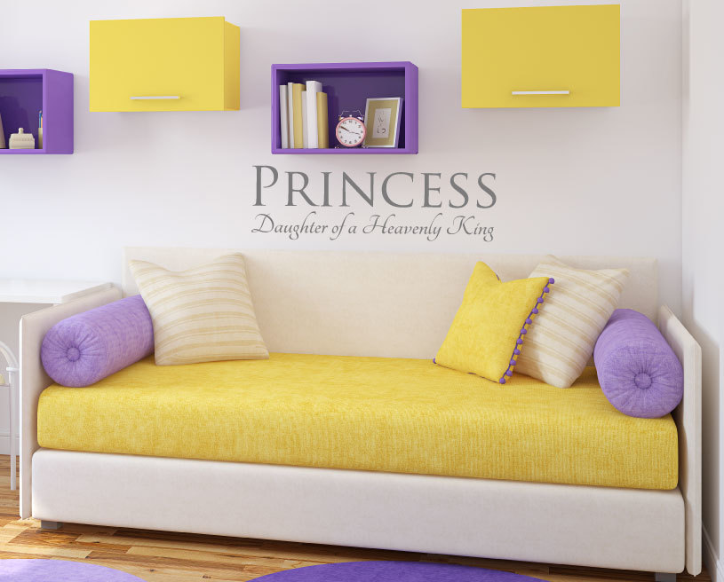 Princess Wall Decal - Wall Decor For Books - HD Wallpaper 