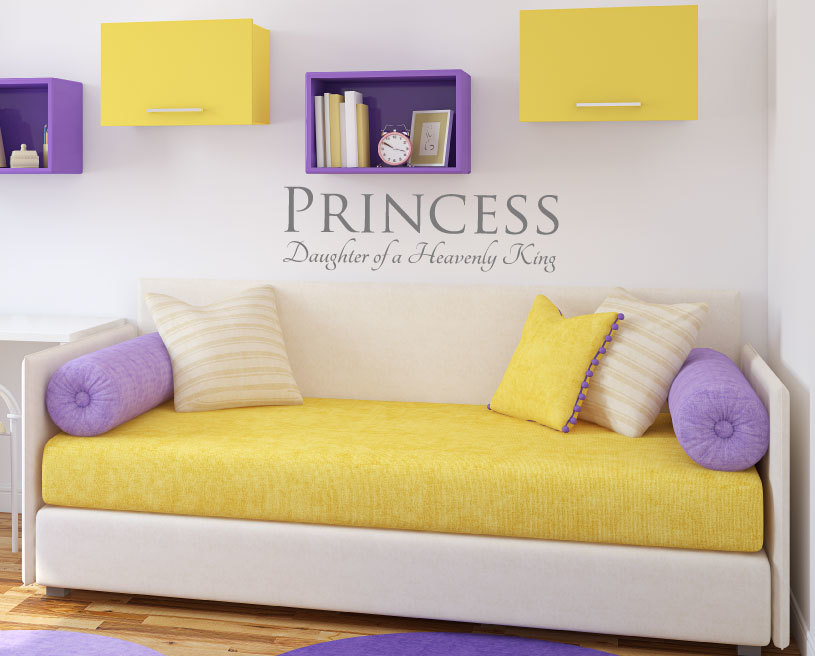 Princess Wall Decal - Wall Decor For Books - HD Wallpaper 