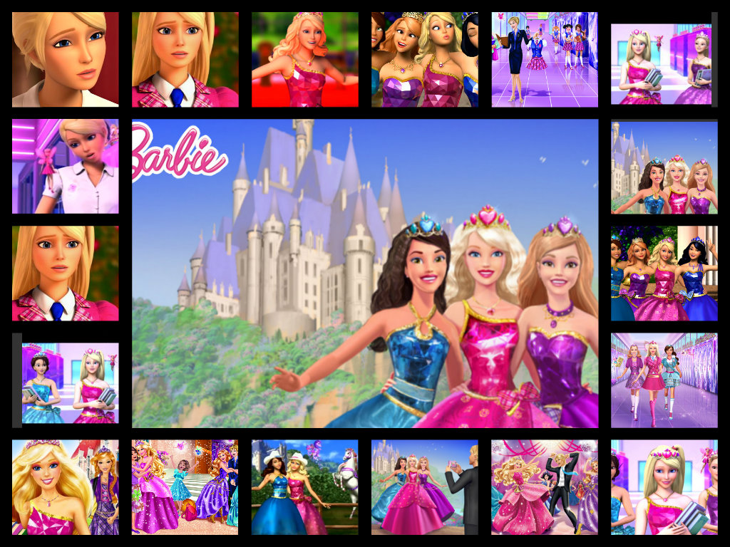 Barbie Princess Charms School - Barbie Princess Charm School - HD Wallpaper 