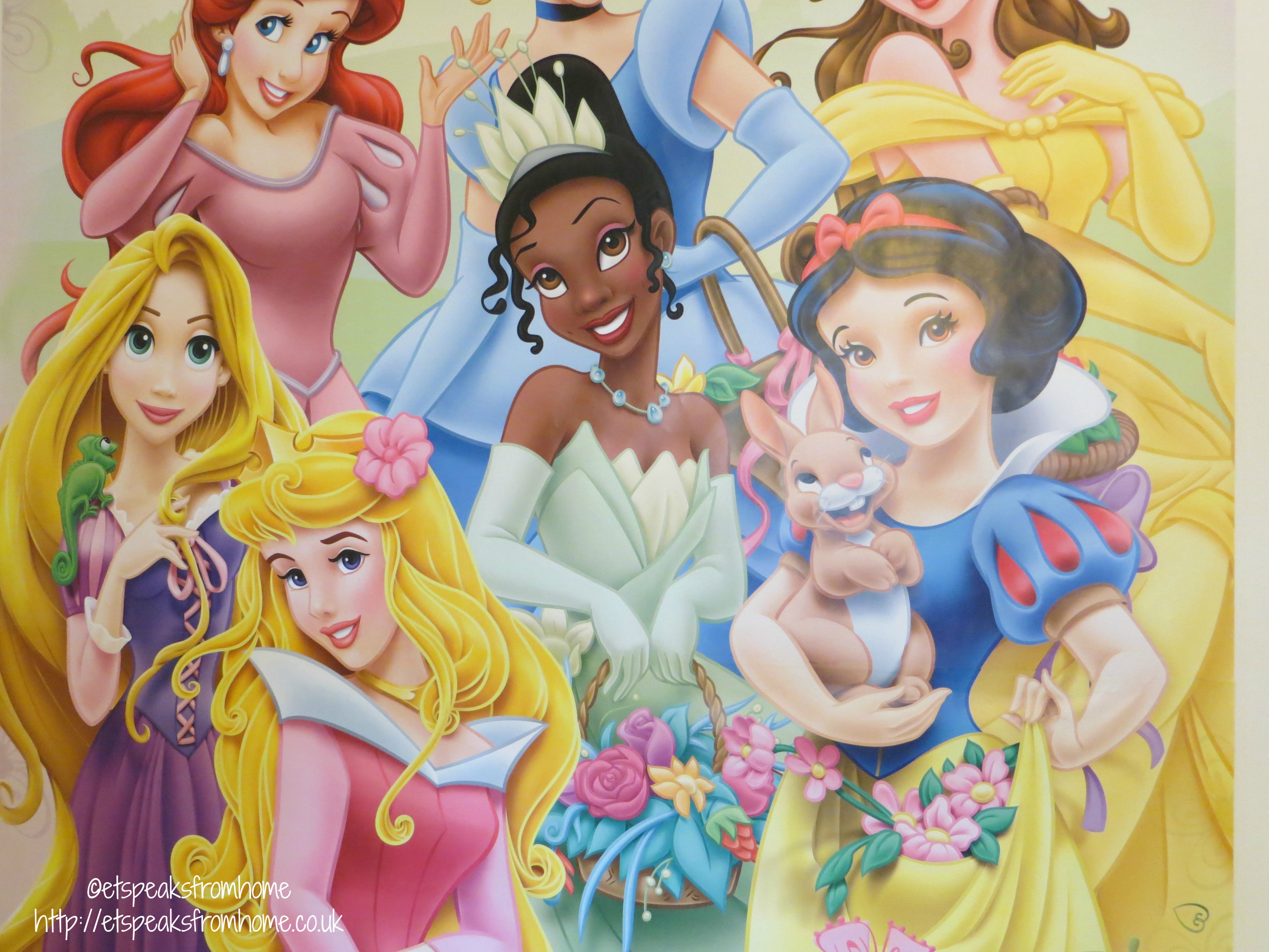 Disney Princess Garden Of Beauty - HD Wallpaper 