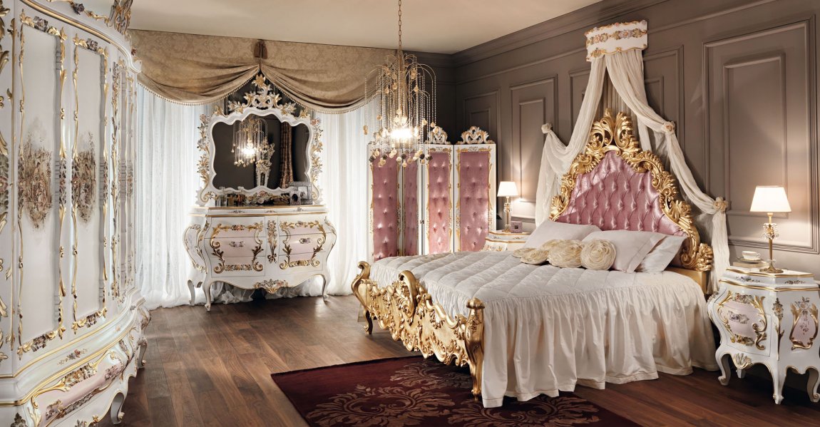 Victorian Style Bedroom - HD Wallpaper 