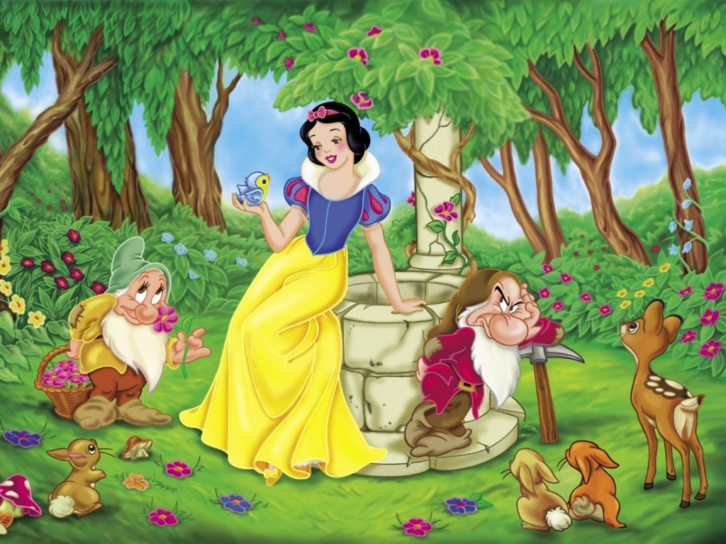 Disney Princess Wallpaper - Snow White Pic Download - HD Wallpaper 
