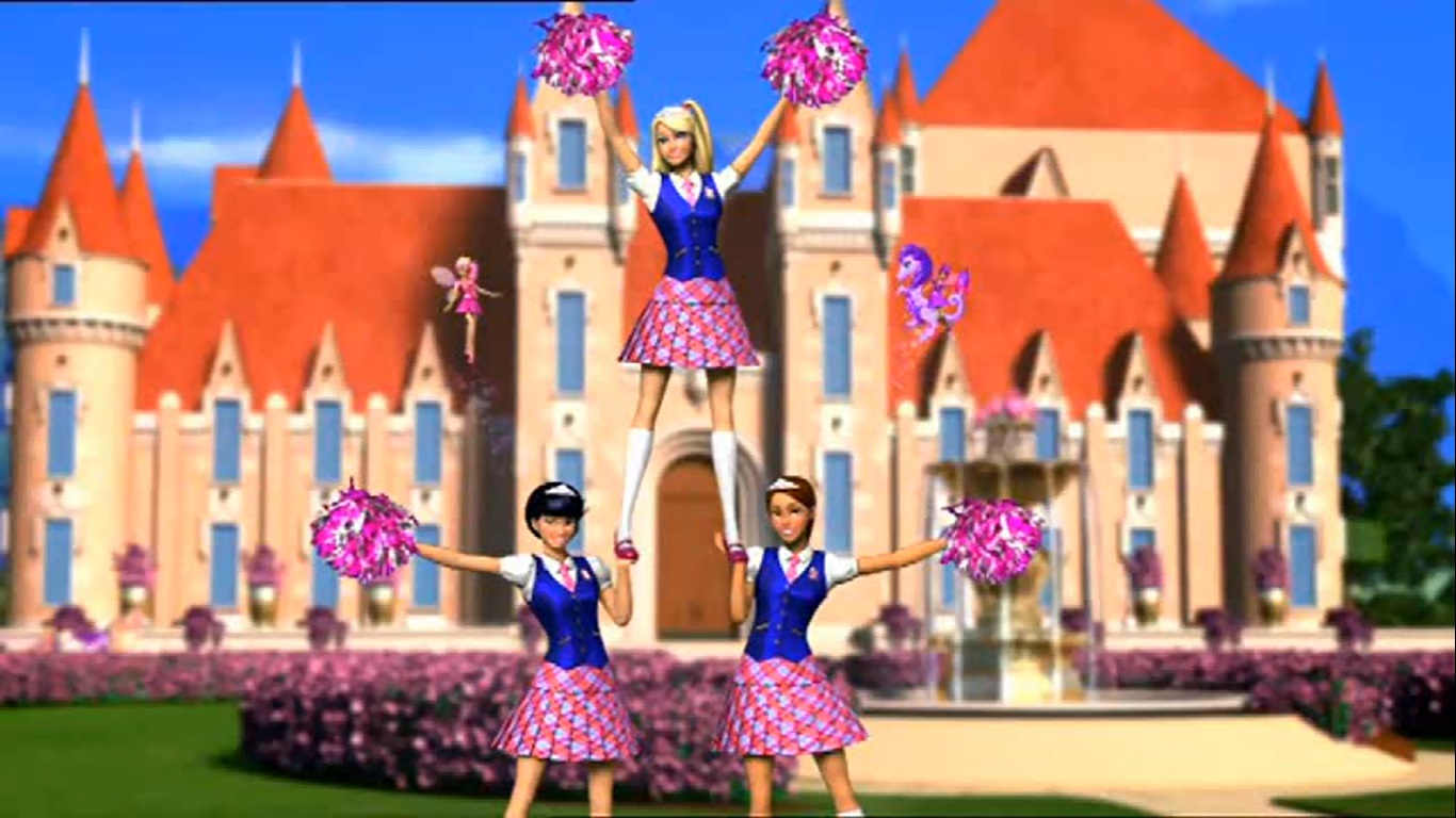 Barbie Princess Charm School School - HD Wallpaper 
