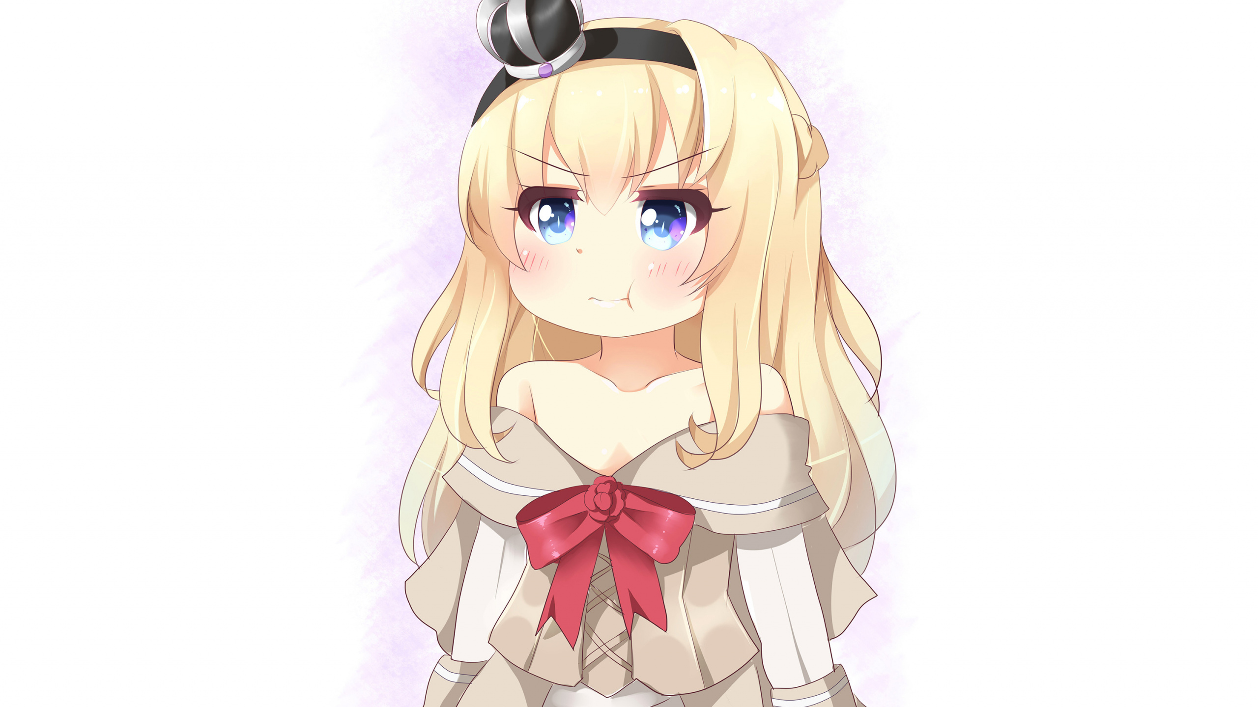 Cute, Princess, Kantai, Anime, Wallpaper - Princess Wallpaper For Ipad - HD Wallpaper 