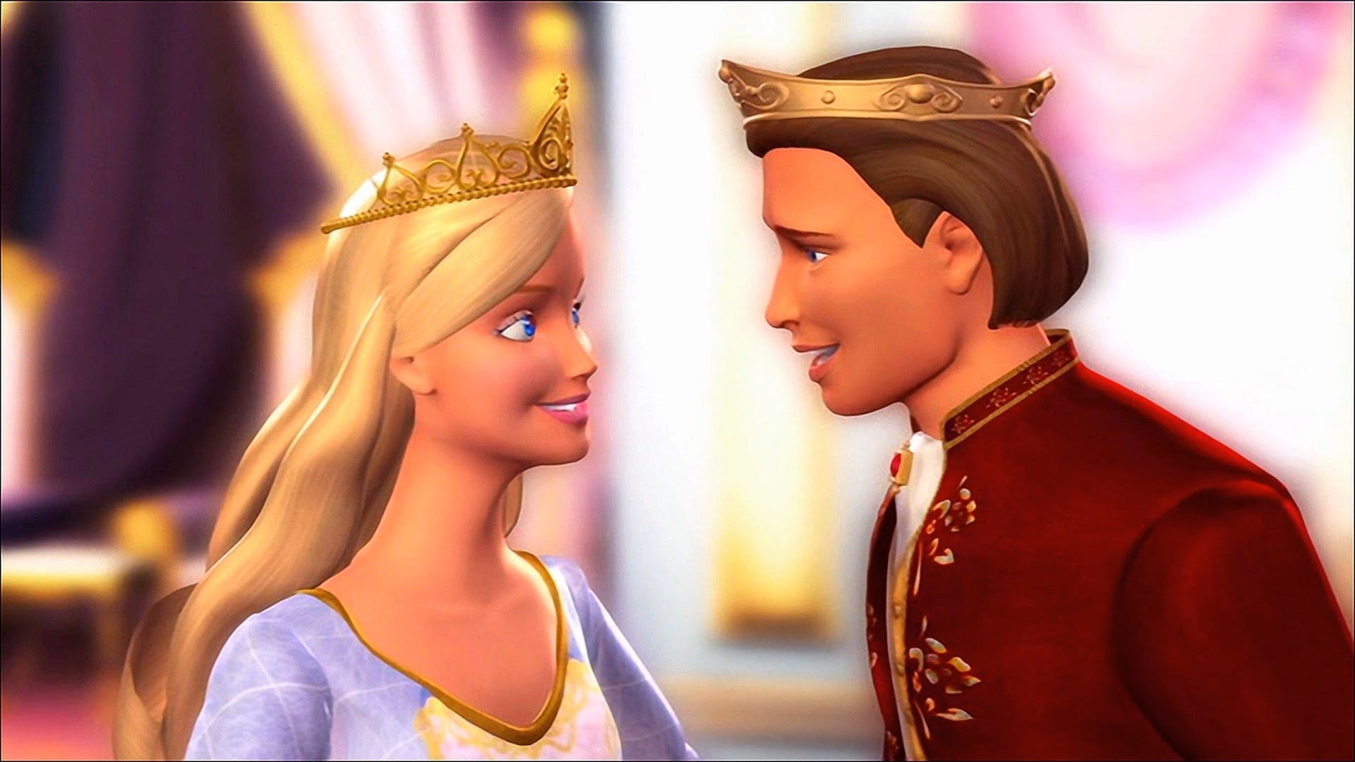 Barbie Princess And The Pauper Erika And Dominick - HD Wallpaper 