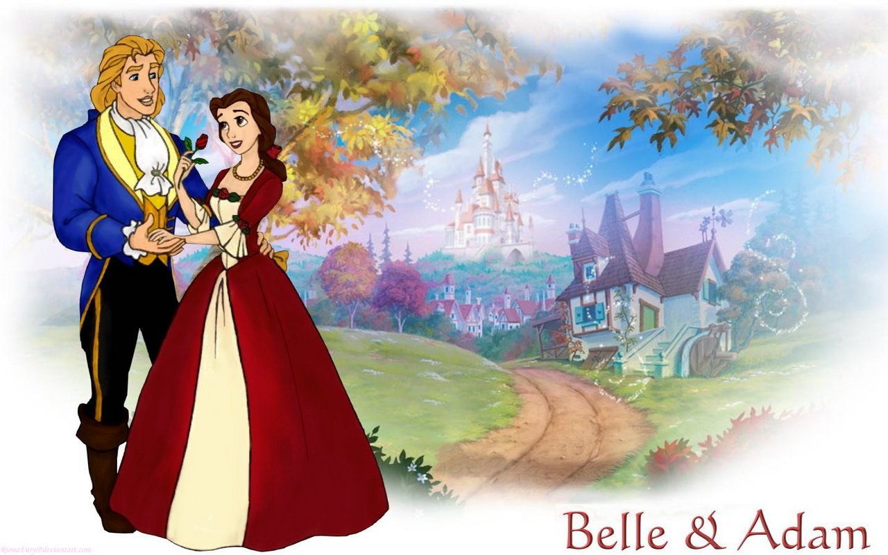 Disney Belle Valentines Day - HD Wallpaper 