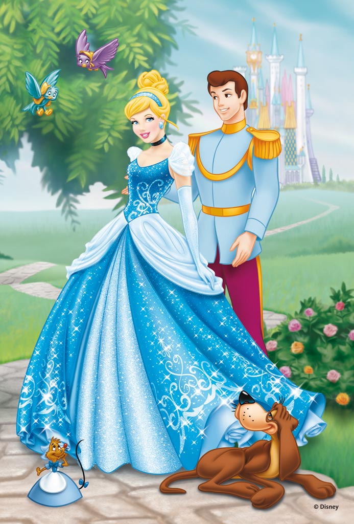 Cendrillon And Prince Charming - Princess Cinderella And Prince Charming - HD Wallpaper 