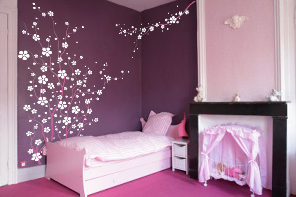 Cherry Blossom Room - HD Wallpaper 