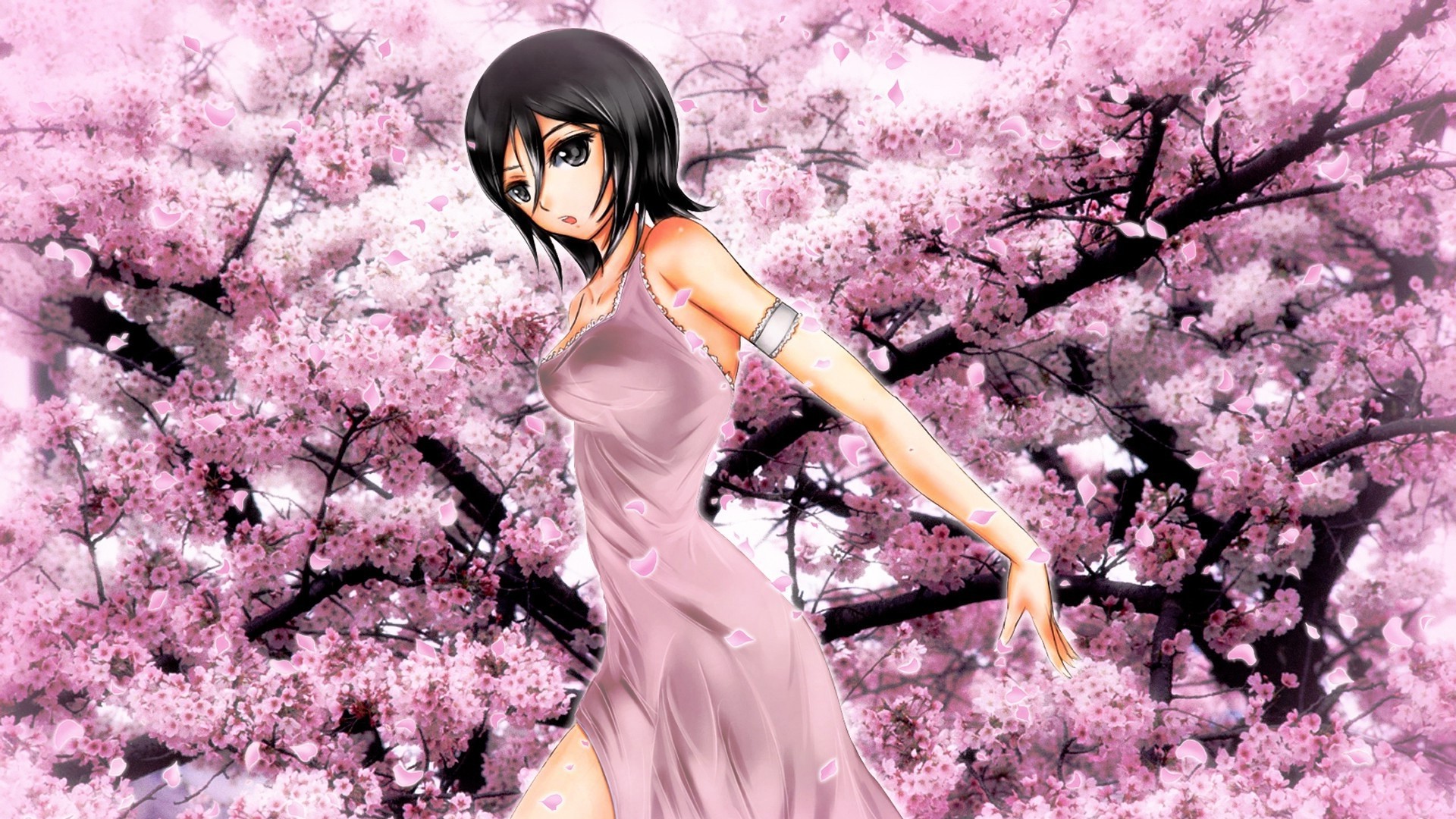 Bleach Cherry Blossom - HD Wallpaper 