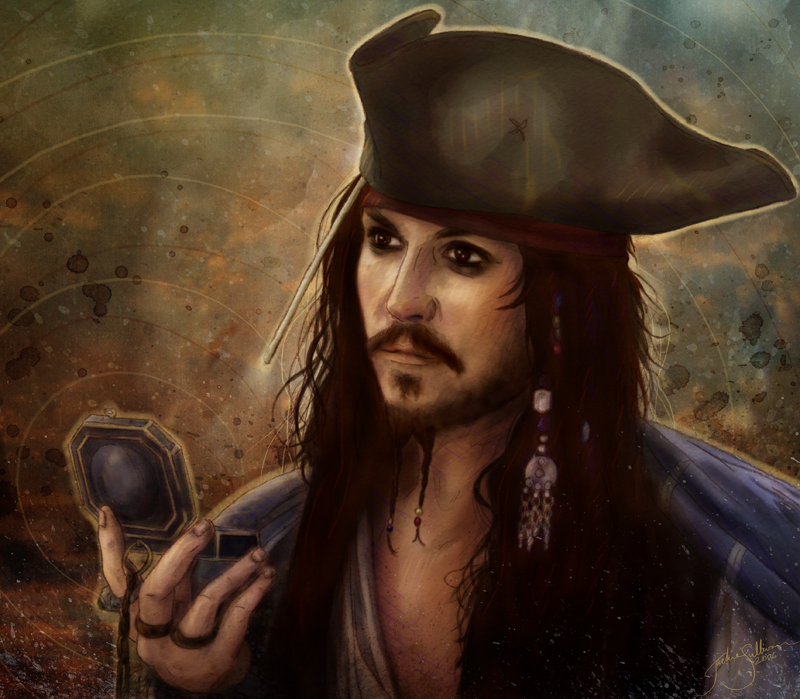 Captain Jack Sparrow - Black Pearl Jack Sparrow - HD Wallpaper 