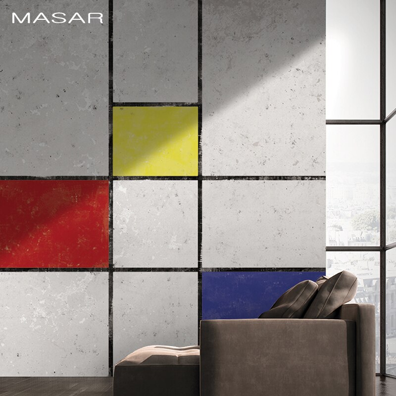 Masar China Creative Design Mural Wallpapers Mondrian - Wall - HD Wallpaper 