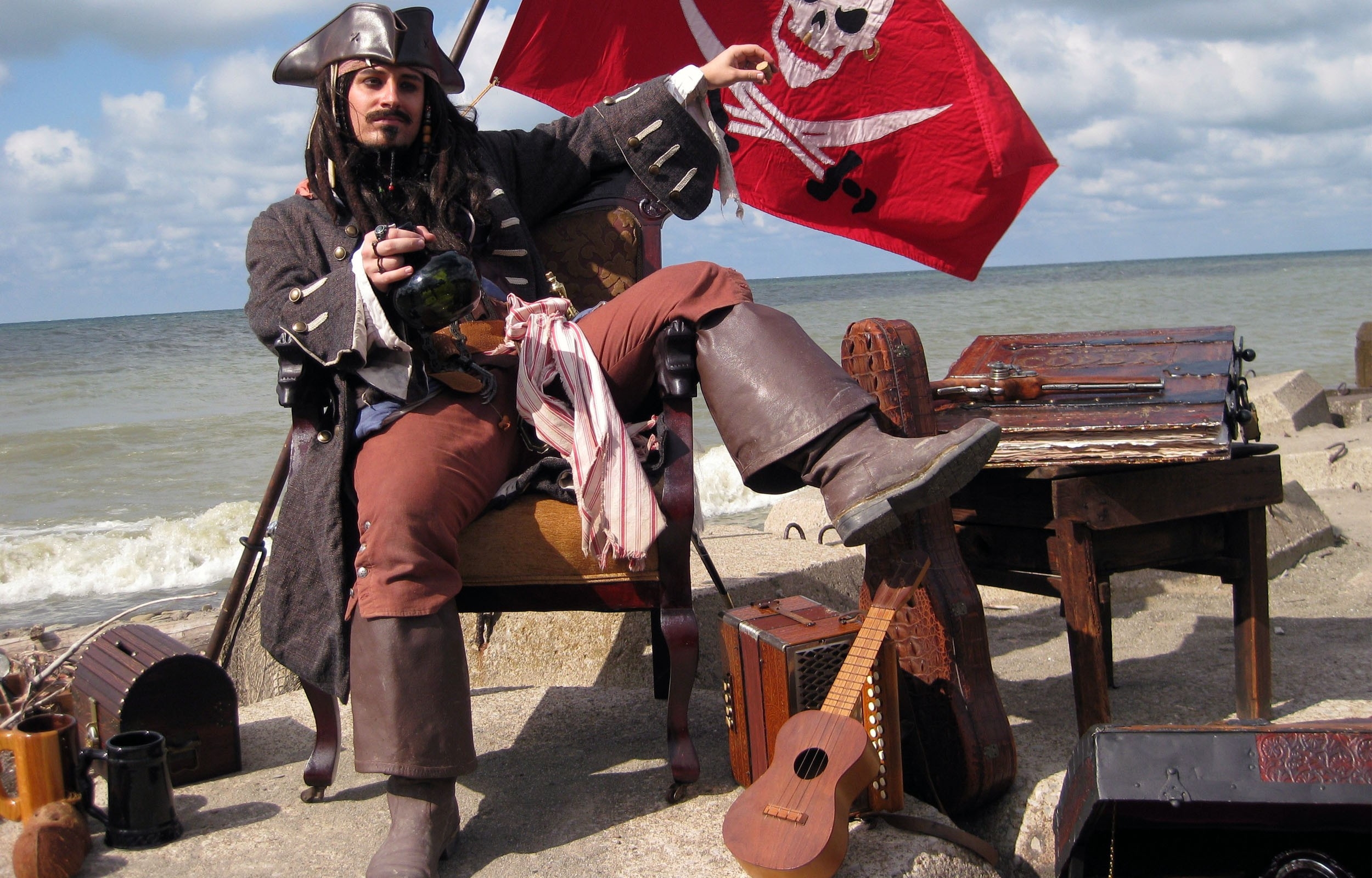Captain Jack Sparrow - HD Wallpaper 