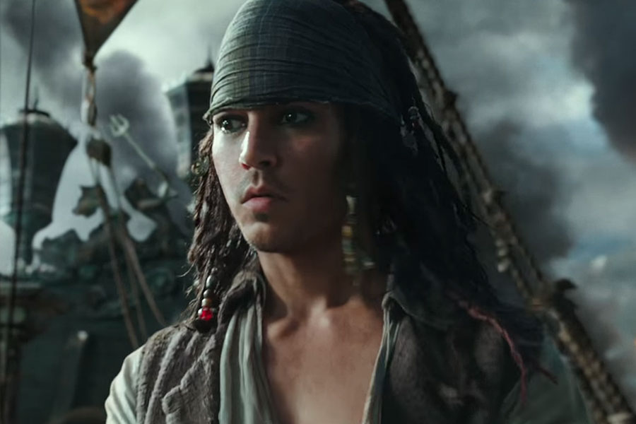 Pirates Of The Caribbean 5 Young Jack Sparrow - HD Wallpaper 