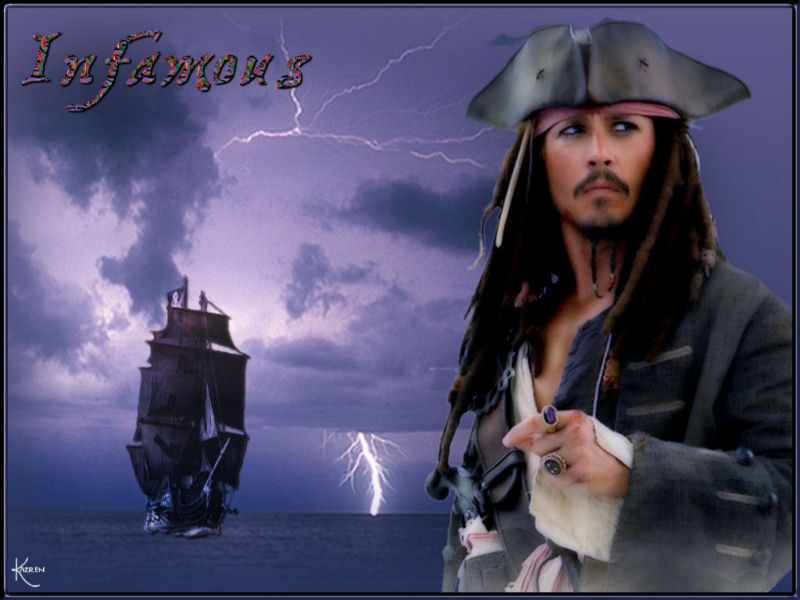 Captain Jack Sparrow - Johnny Depp Hot Jack Sparrow - HD Wallpaper 