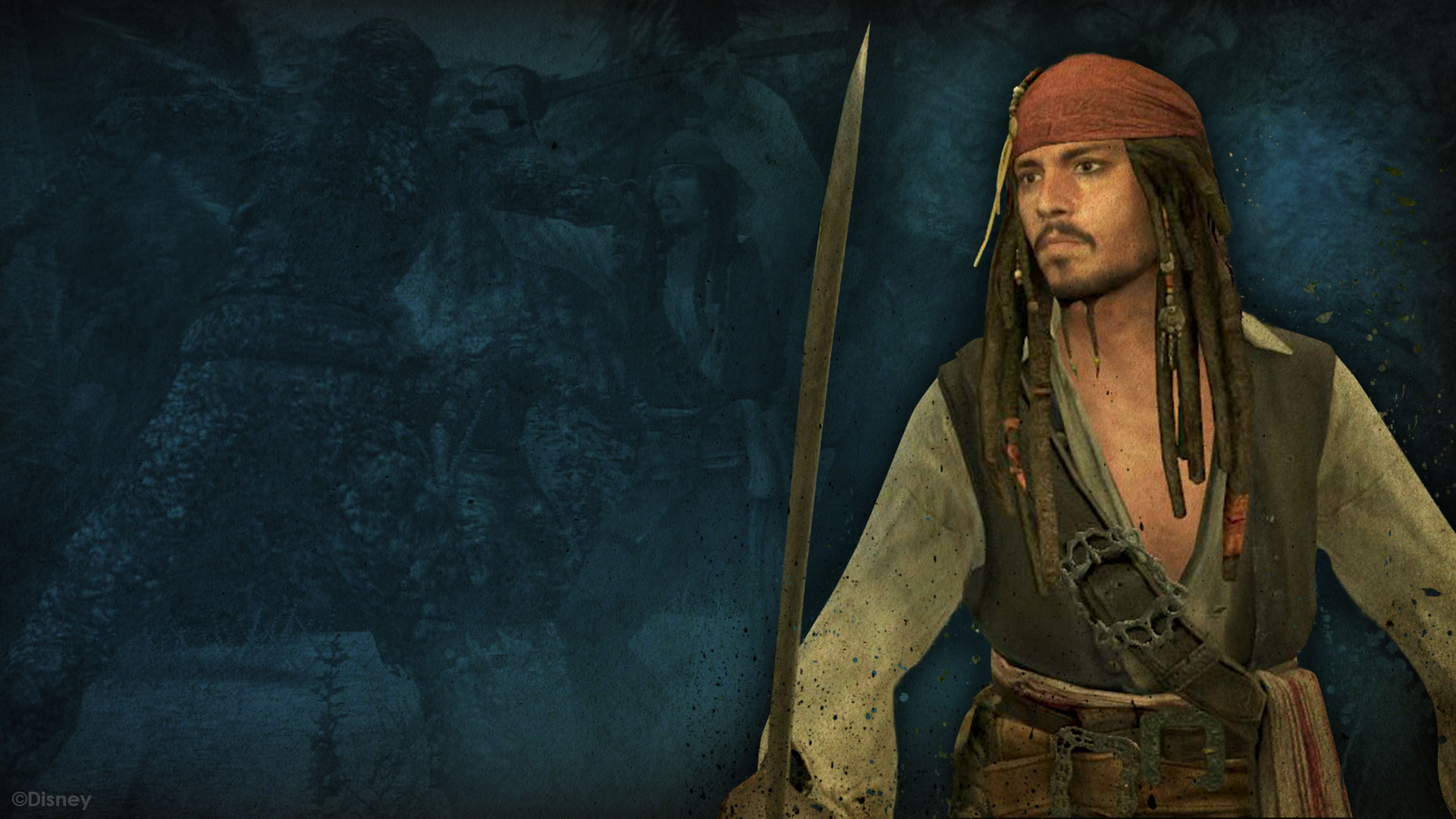 Jack Sparrow Live Wallpaper - Captain Jack Sparrow Skyrim - HD Wallpaper 
