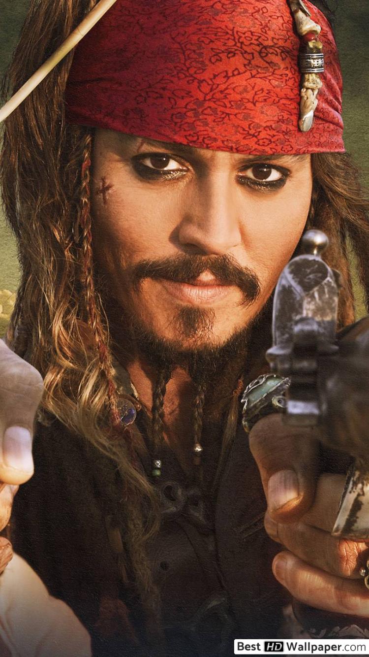 Captain Jack Sparrow - 750x1334 Wallpaper 
