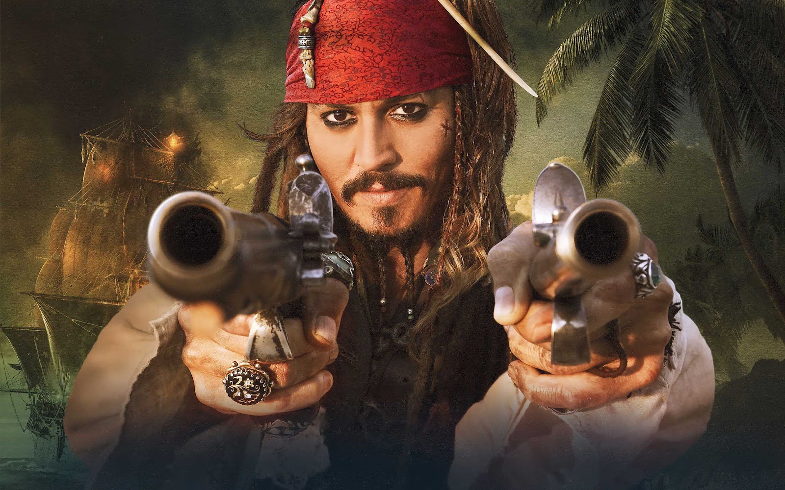 Johnny Depp In Pirates Of The Caribbean Wallpapers - 1080p Pirates Of The Caribbean Hd - HD Wallpaper 