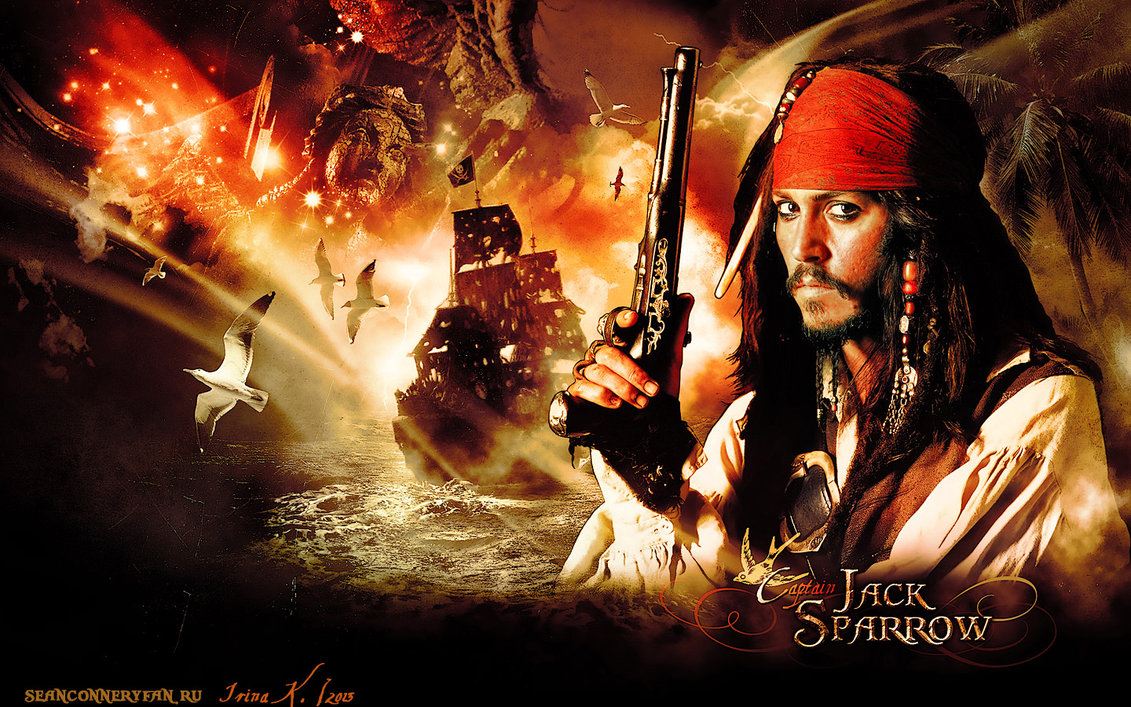 Captain Jack Sparrow Wallpaper 4k For Pc - HD Wallpaper 