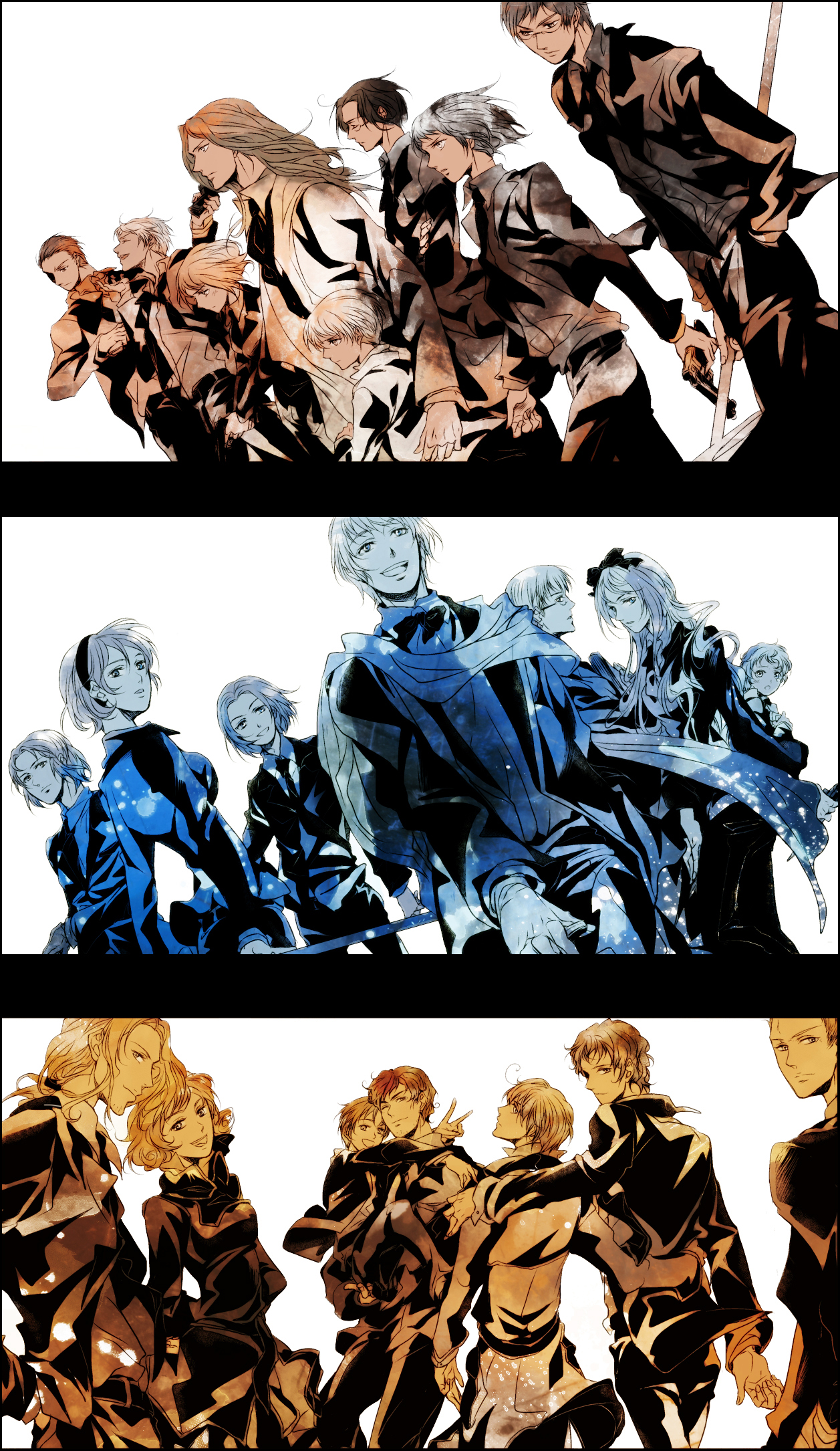 Hetalia Germanic Countries - HD Wallpaper 