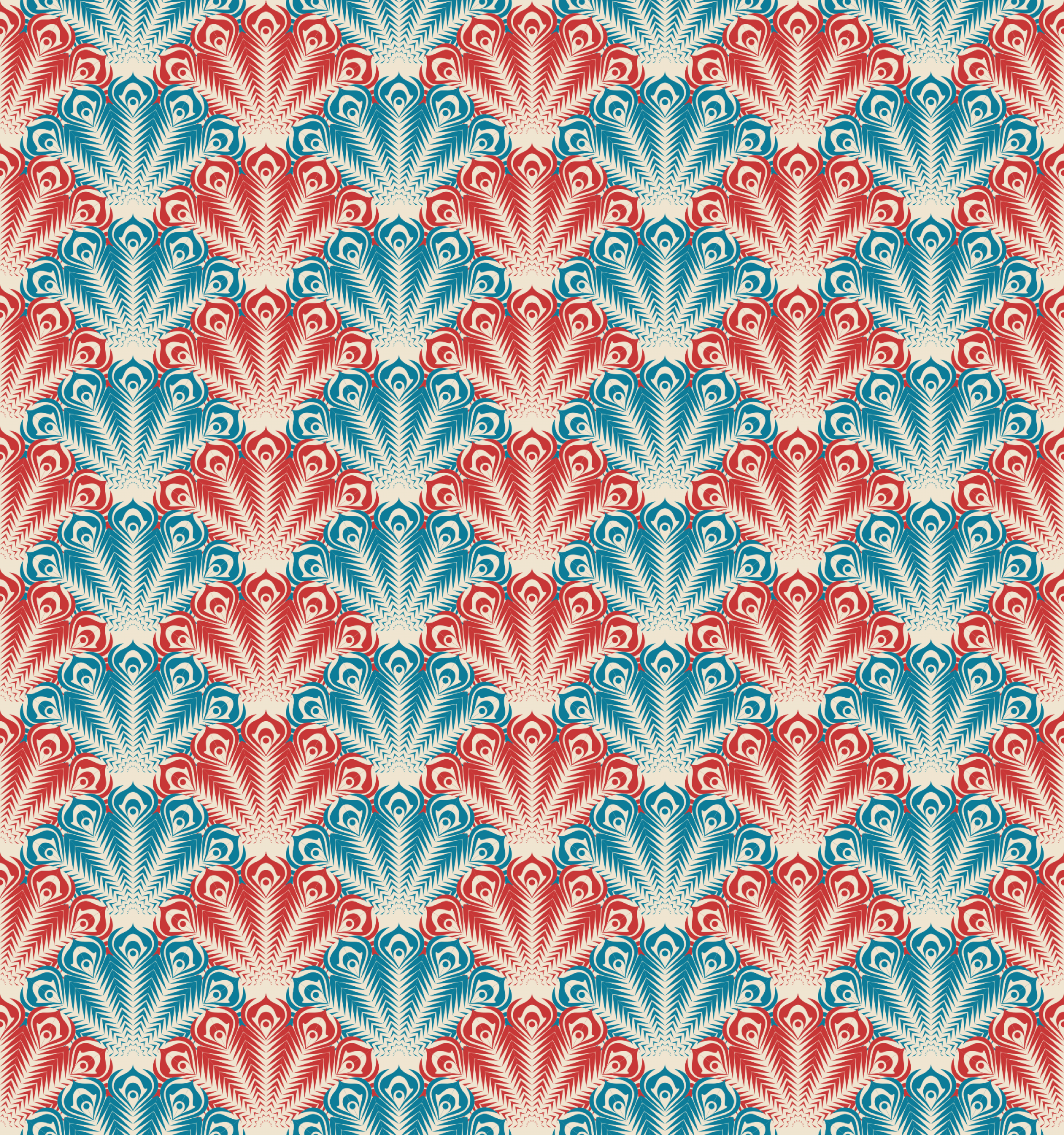 Wallpaper Retro, Texture, Patterns, Vintage, Peacock, - Old Wallpaper Vintage Patterns - HD Wallpaper 