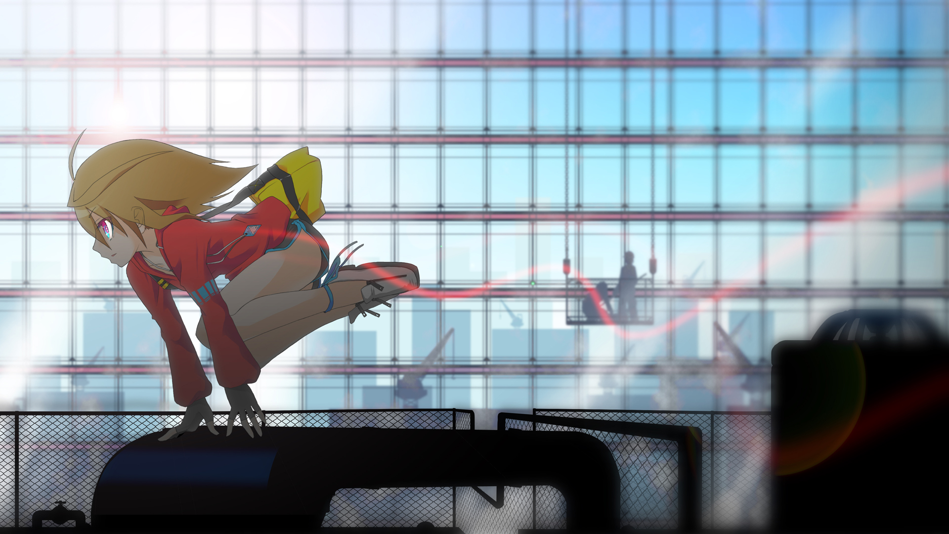 Faith Mirror's Edge Anime - HD Wallpaper 
