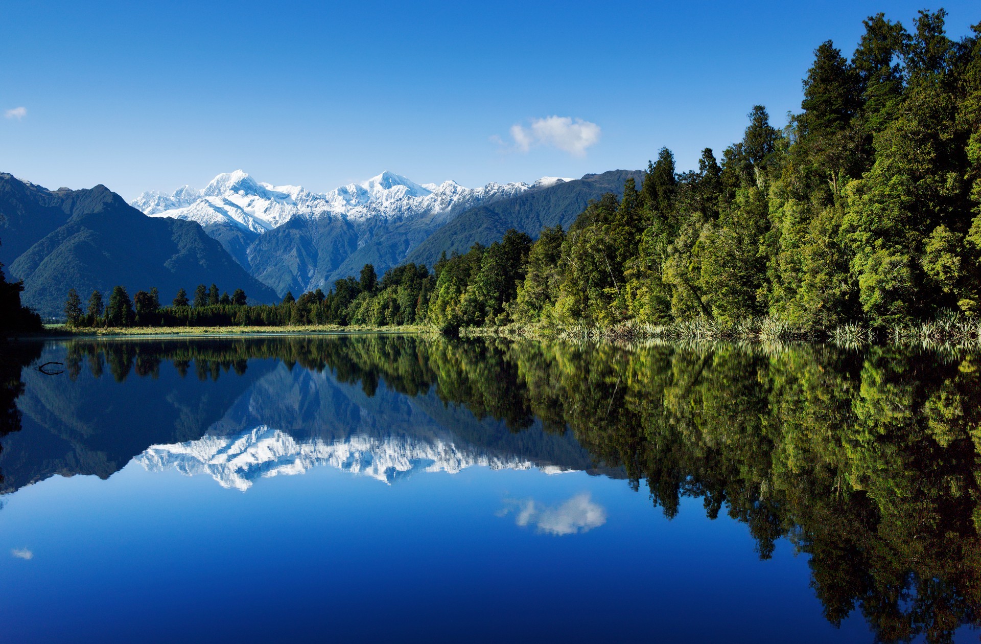 Best Hd Mirror Wallpapers Feelgrph - New Zealand Mountains Forest - HD Wallpaper 