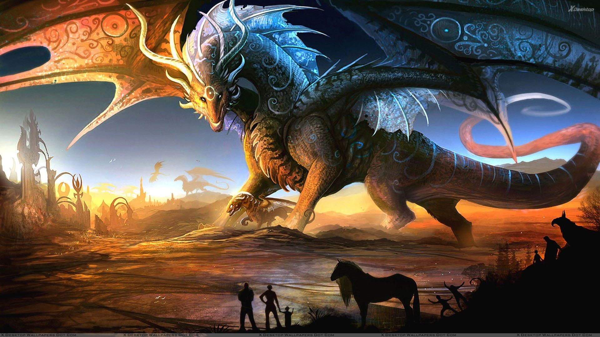 Dragon Fantasy - HD Wallpaper 