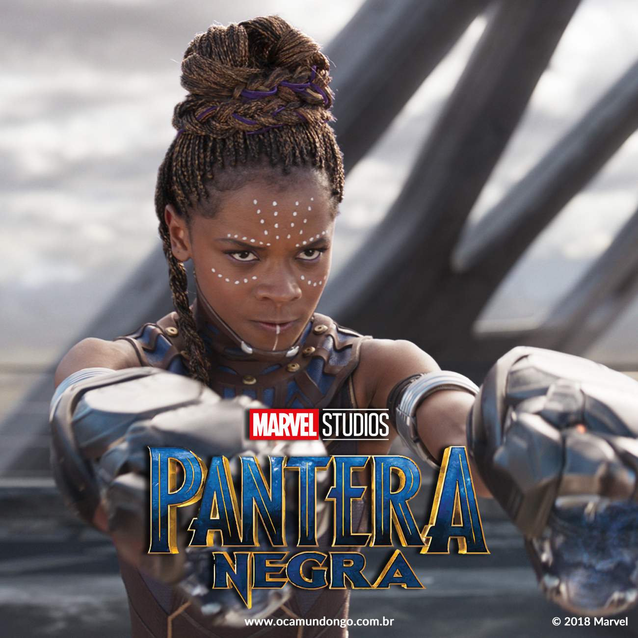 Woman In Black Panther - HD Wallpaper 