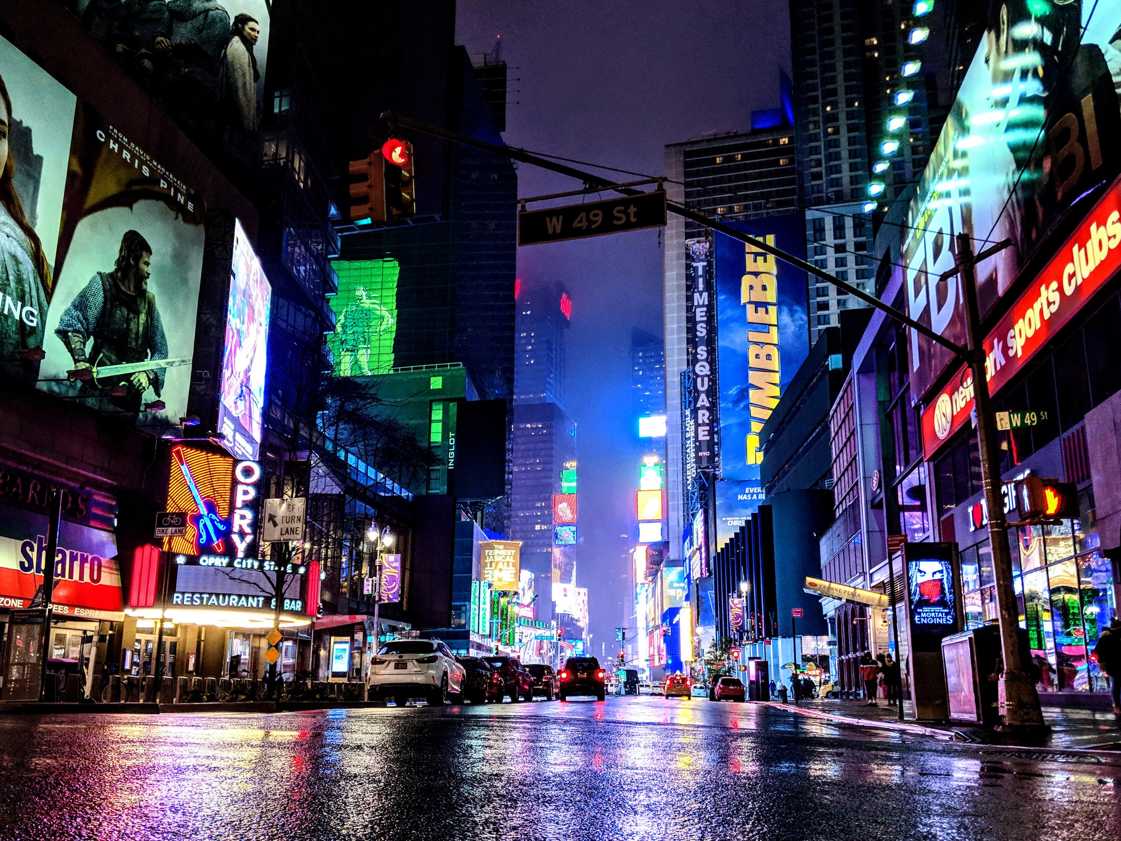 Ultra Hd Times Square 4k - HD Wallpaper 