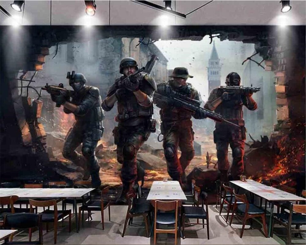 Modern Soldier Artwork - HD Wallpaper 