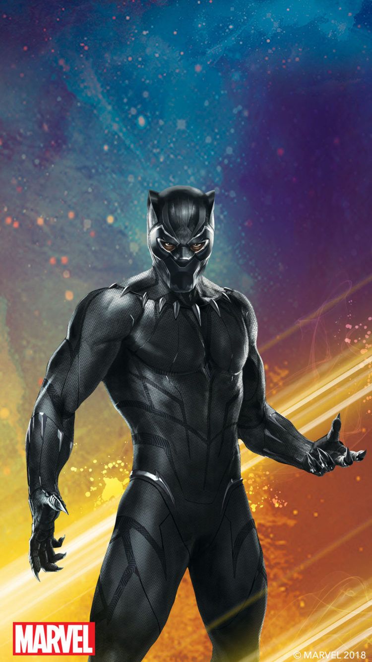Avengers Infinity War Black Panther - HD Wallpaper 