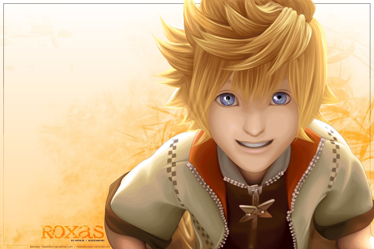 Kingdom Hearts Roxas Profile - HD Wallpaper 
