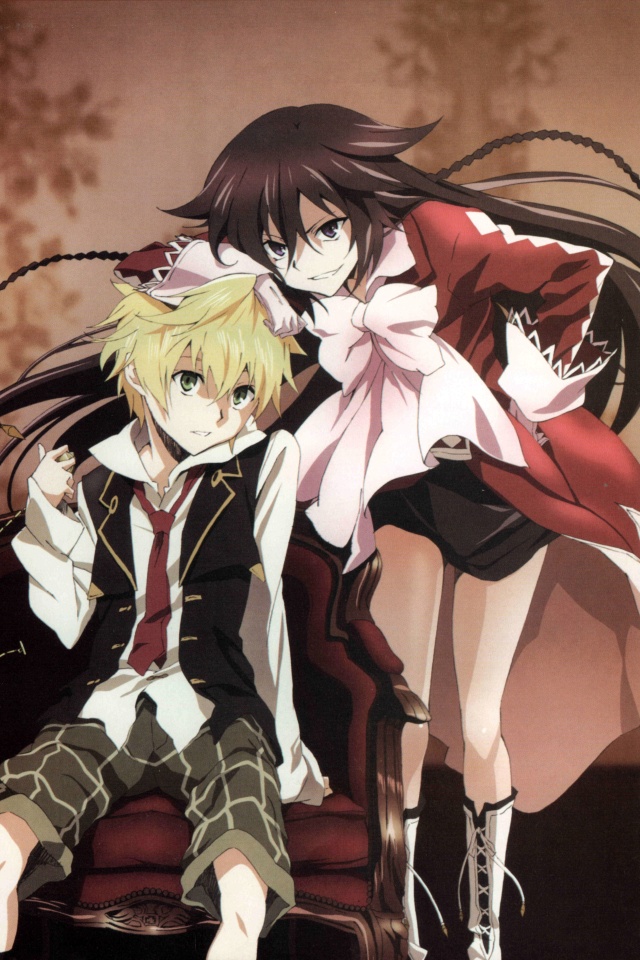 Pandora Hearts Alice Oz Vessalius Oz Vessalius And Alice 640x960 Wallpaper Teahub Io
