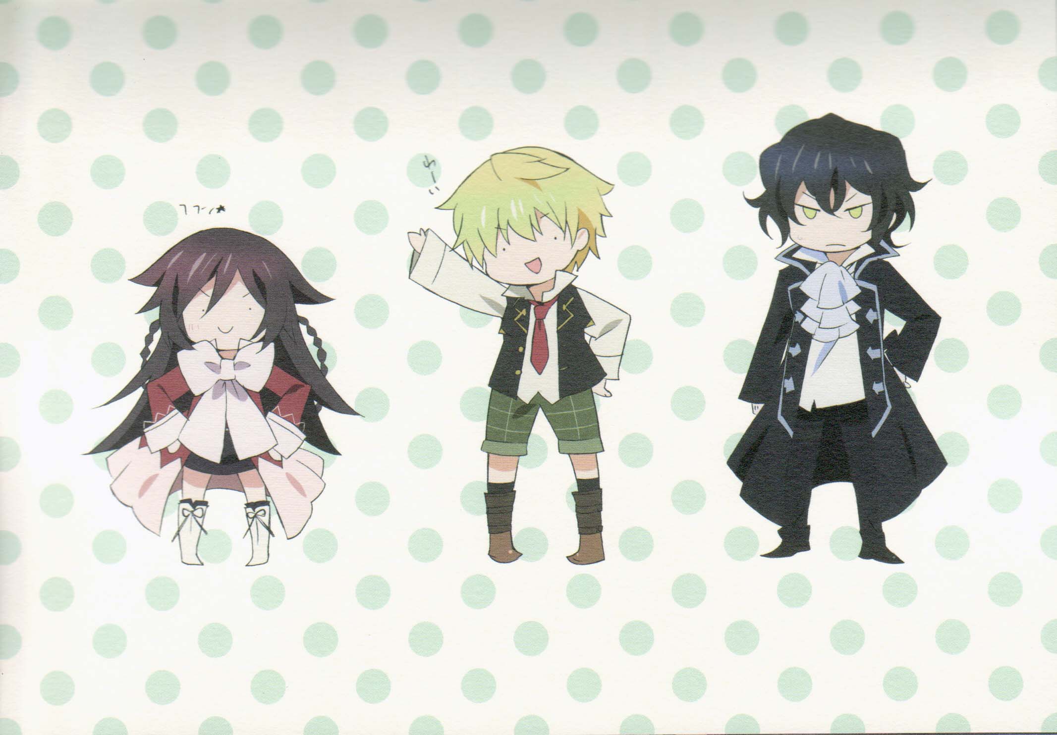 Pandora Hearts Wallpaper - Pandora Hearts Alice Chibi - HD Wallpaper 