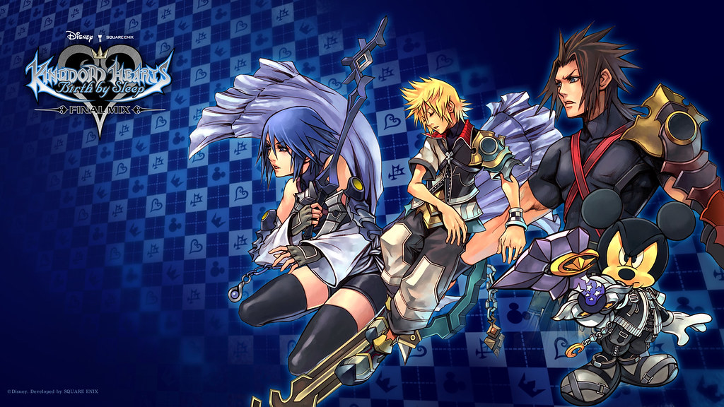 Kingdom Hearts Birth By Sleep - HD Wallpaper 