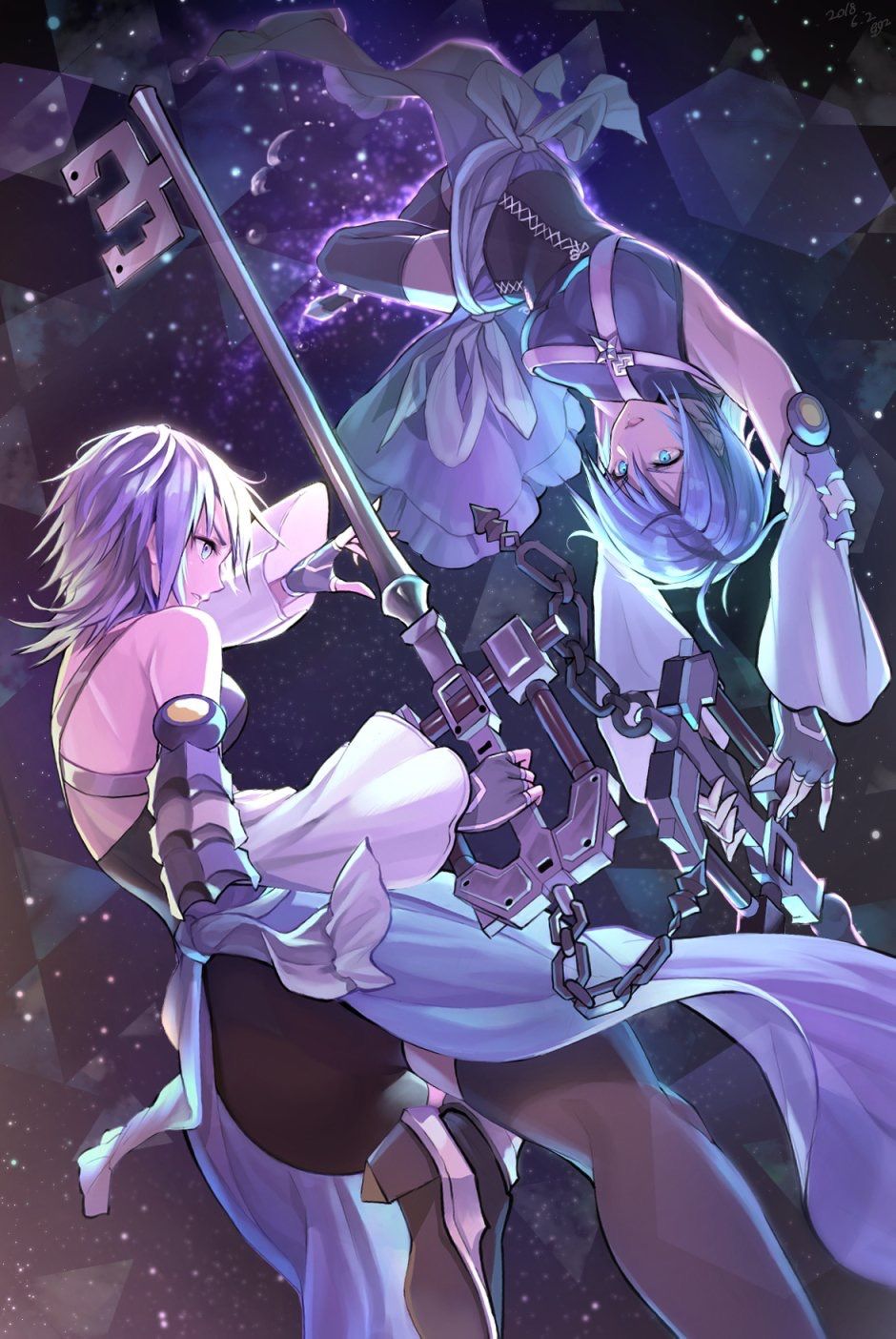 Kingdom Hearts Aquanort - HD Wallpaper 