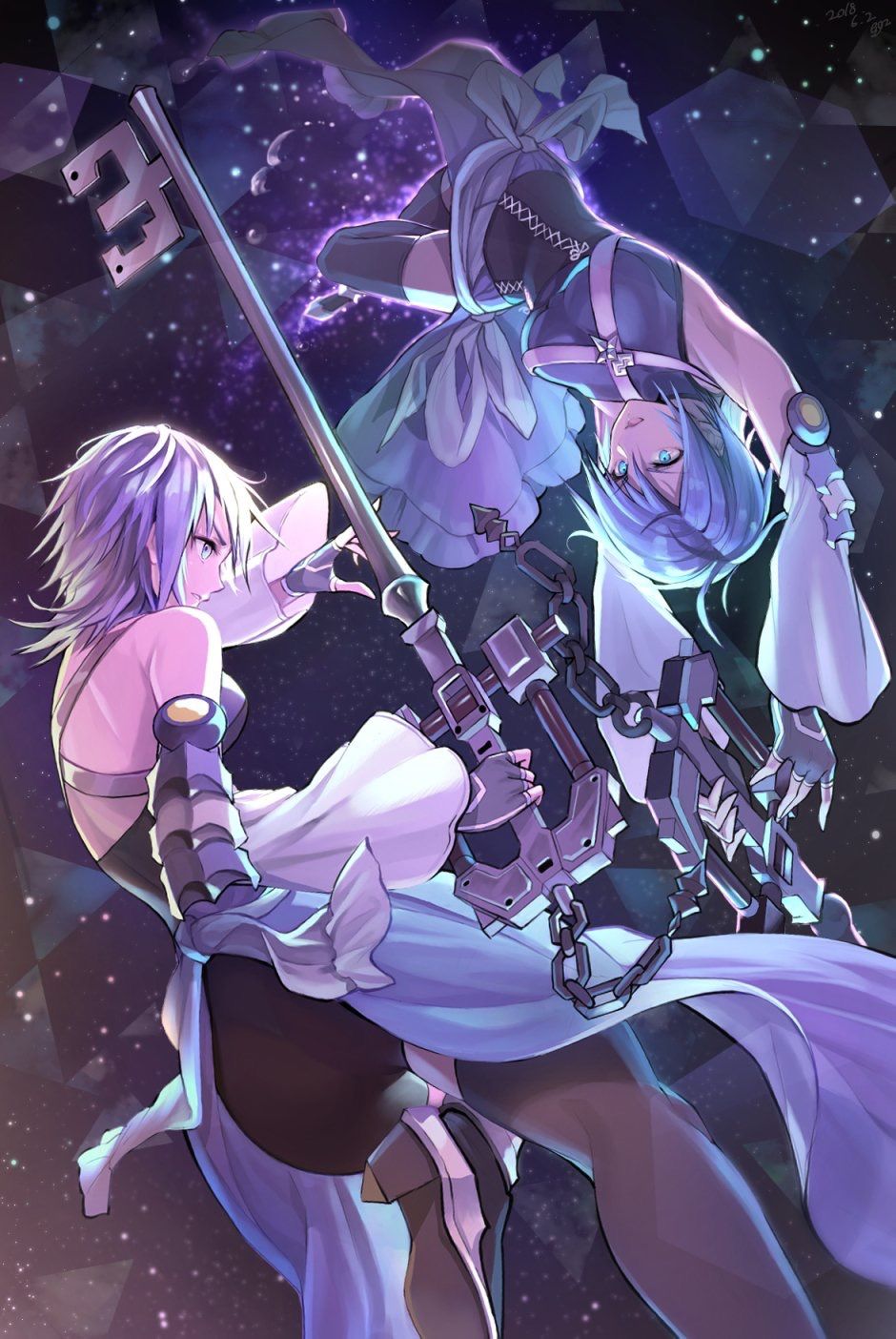 Kingdom Hearts Aquanort 940x1404 Wallpaper Teahub Io