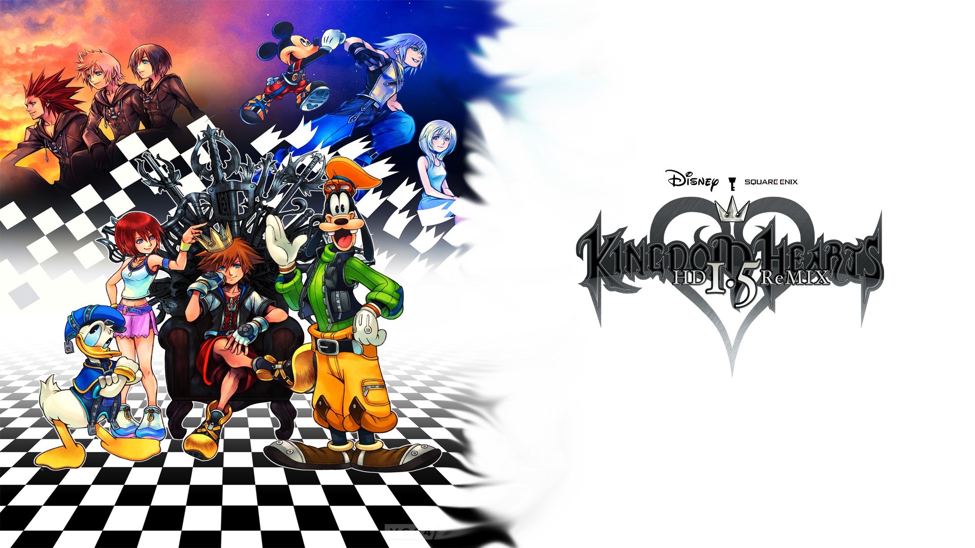 Hd Kingdom Hearts Wallpapers Group - Kingdom Hearts Wallpaper 1080p - HD Wallpaper 