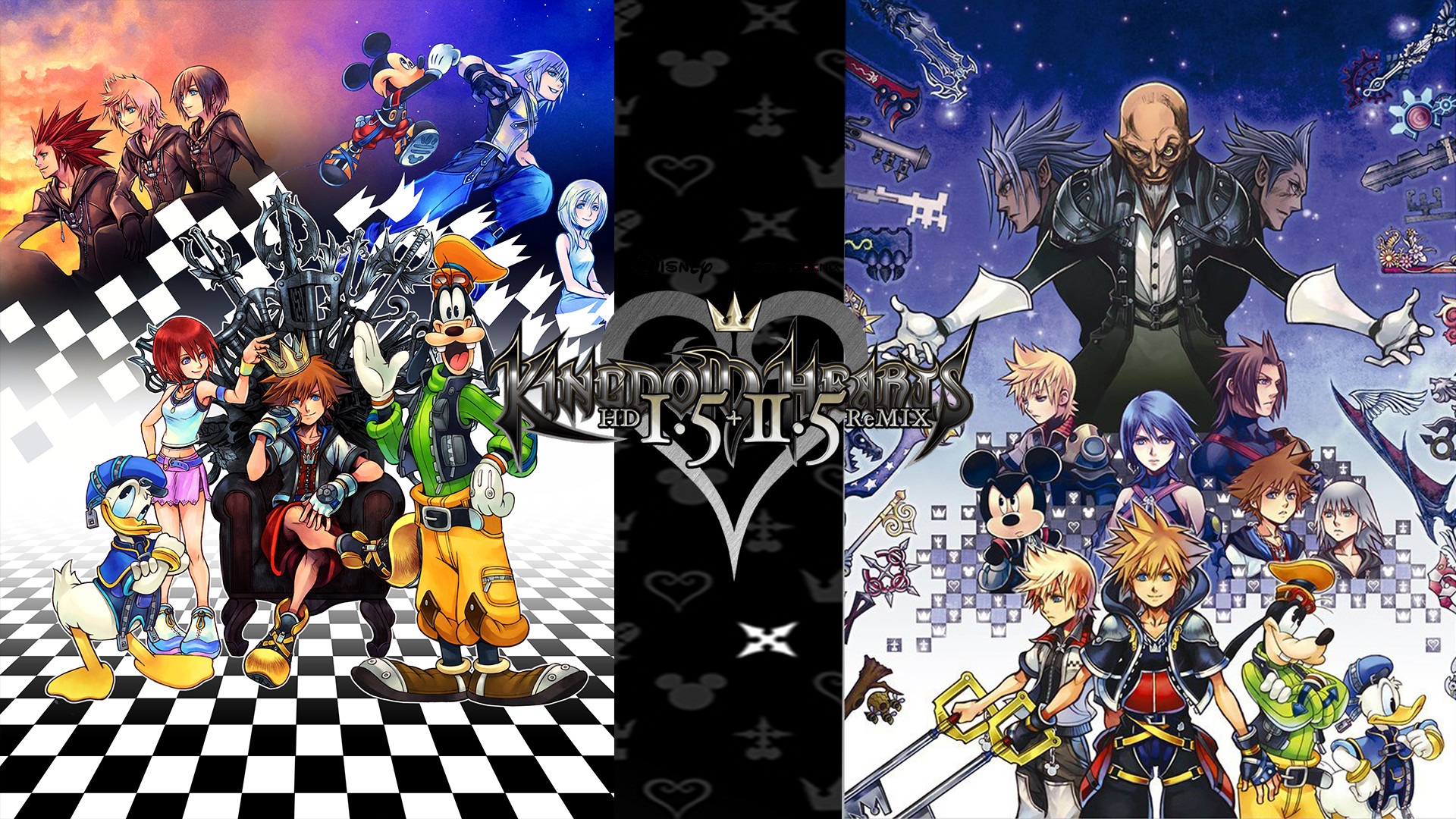 Kingdom Hearts - Kingdom Hearts Hd 1.5 2.5 Remix - HD Wallpaper 