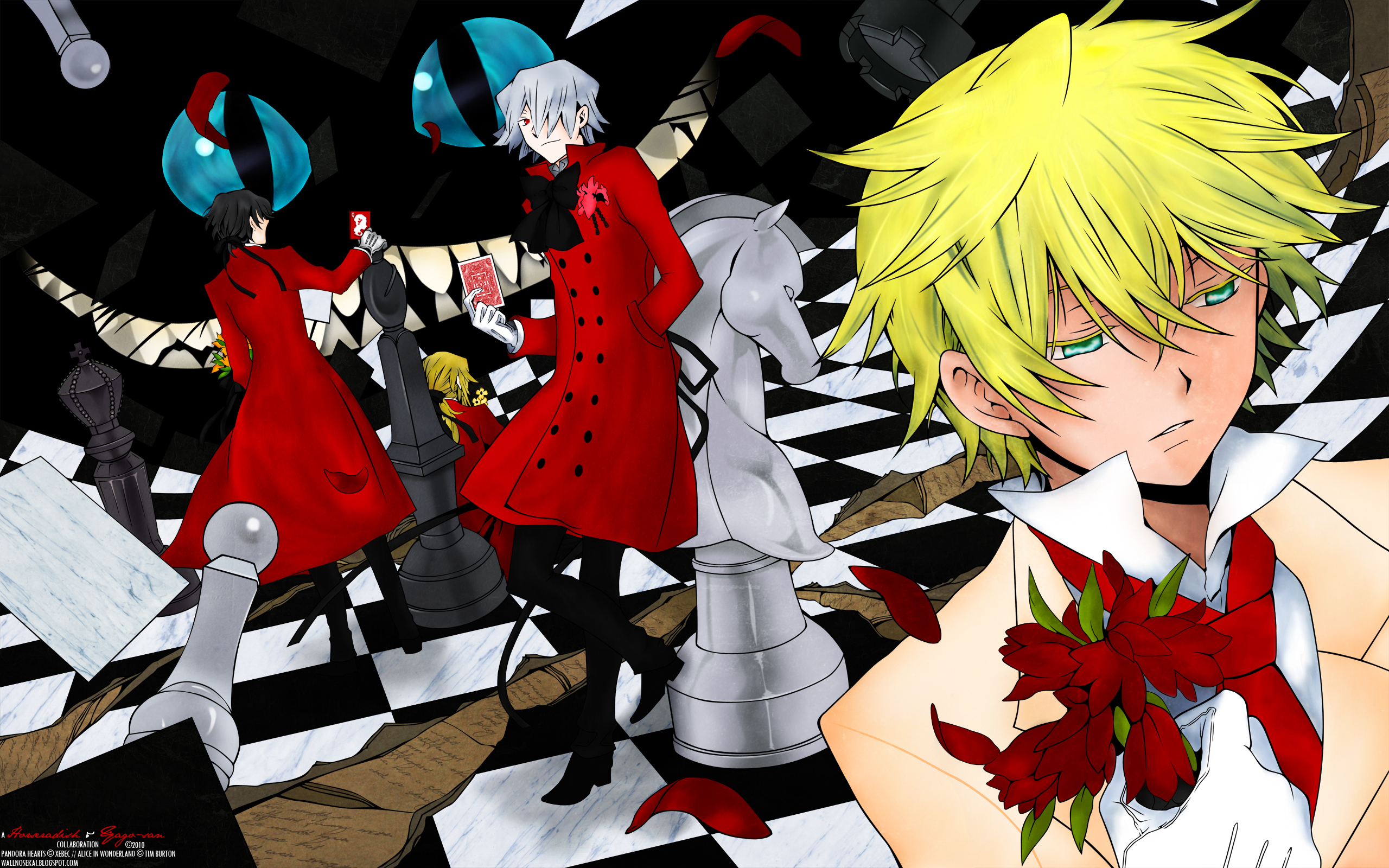 Jun Mochizuki, Xebec, Pandora Hearts, Xerxes Break, - Pandora Hearts - HD Wallpaper 