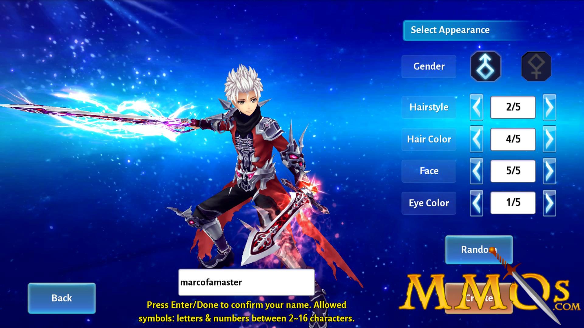 Aura Kingdom Mobile Character Creation - HD Wallpaper 