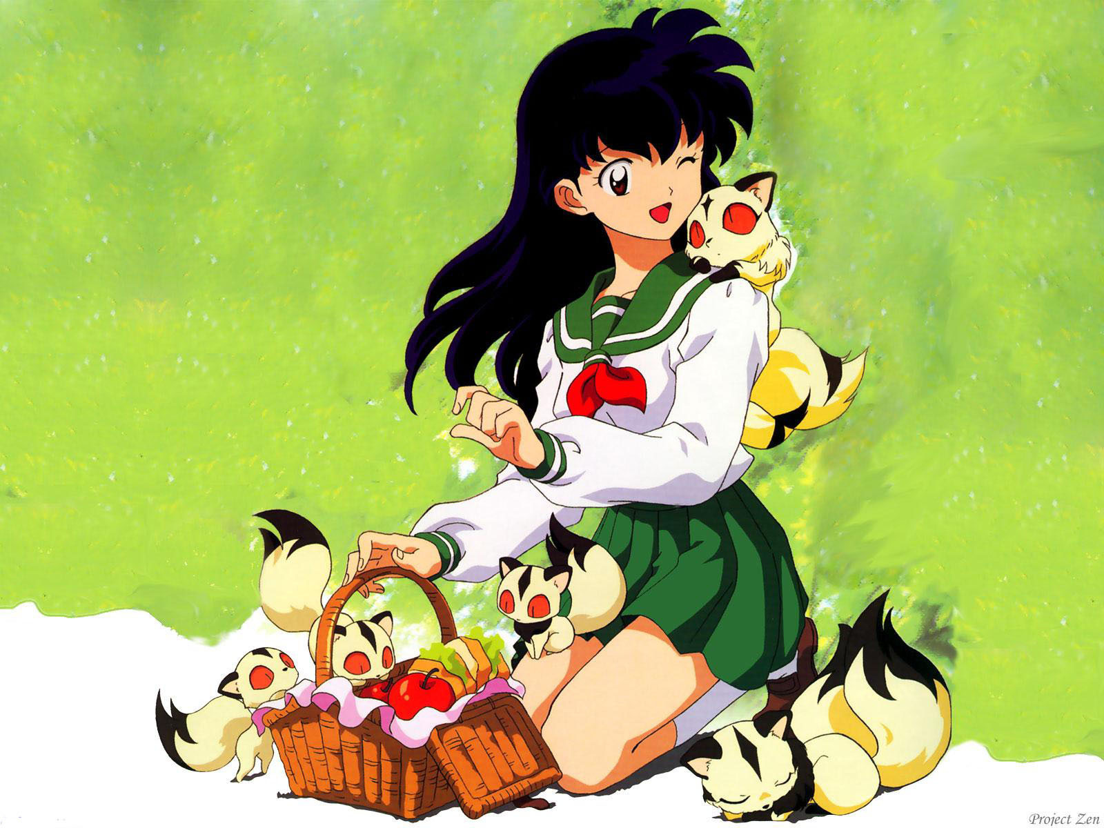Kagome Wallpaper - Kagome Higurashi - HD Wallpaper 
