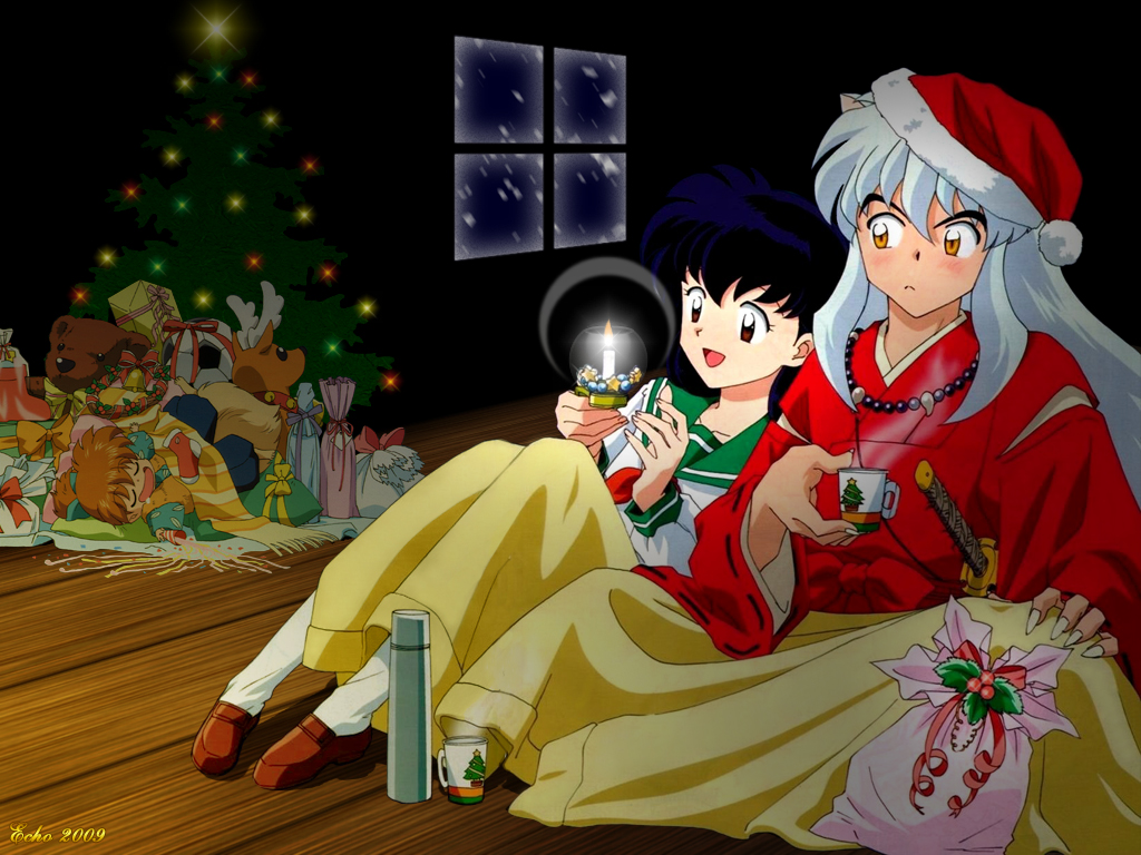 External Image - Inuyasha Christmas - HD Wallpaper 