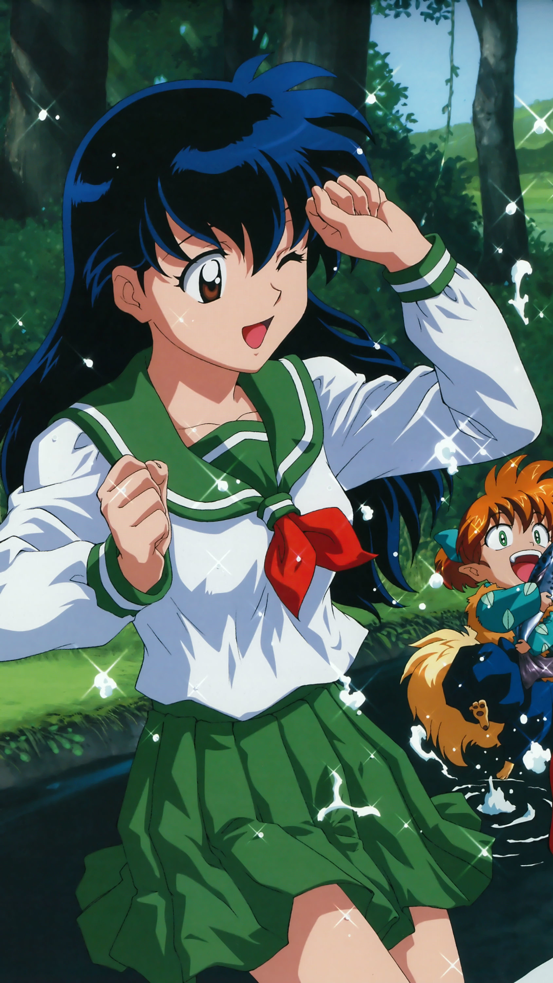 Inuyasha And Kagome Iphone - HD Wallpaper 