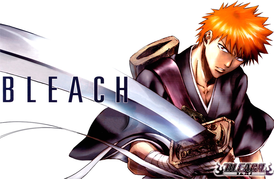 Ichigo Bleach Anime - Gambar Kartun Anime Bleach - HD Wallpaper 