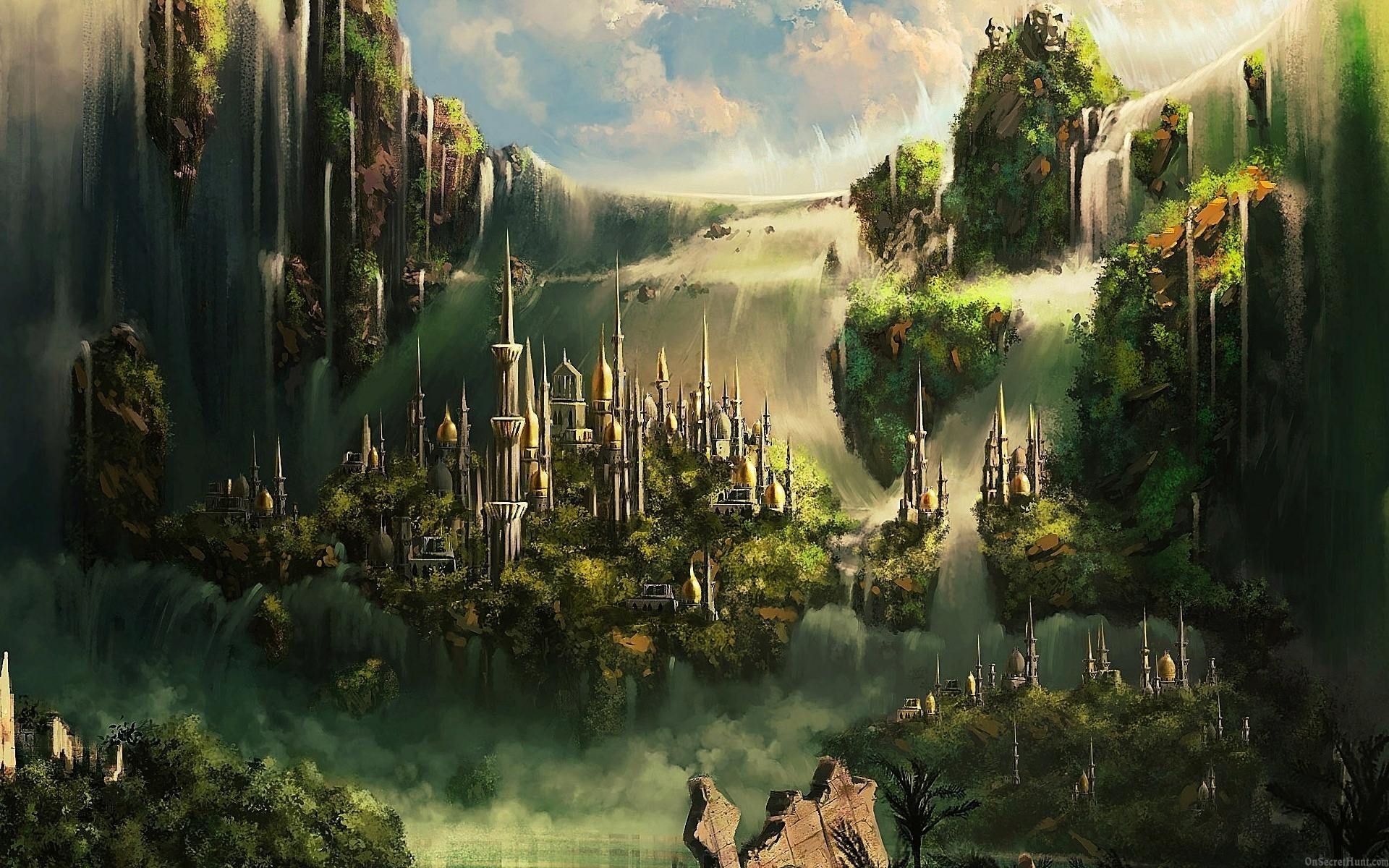 Fantasy Kingdom Art - HD Wallpaper 