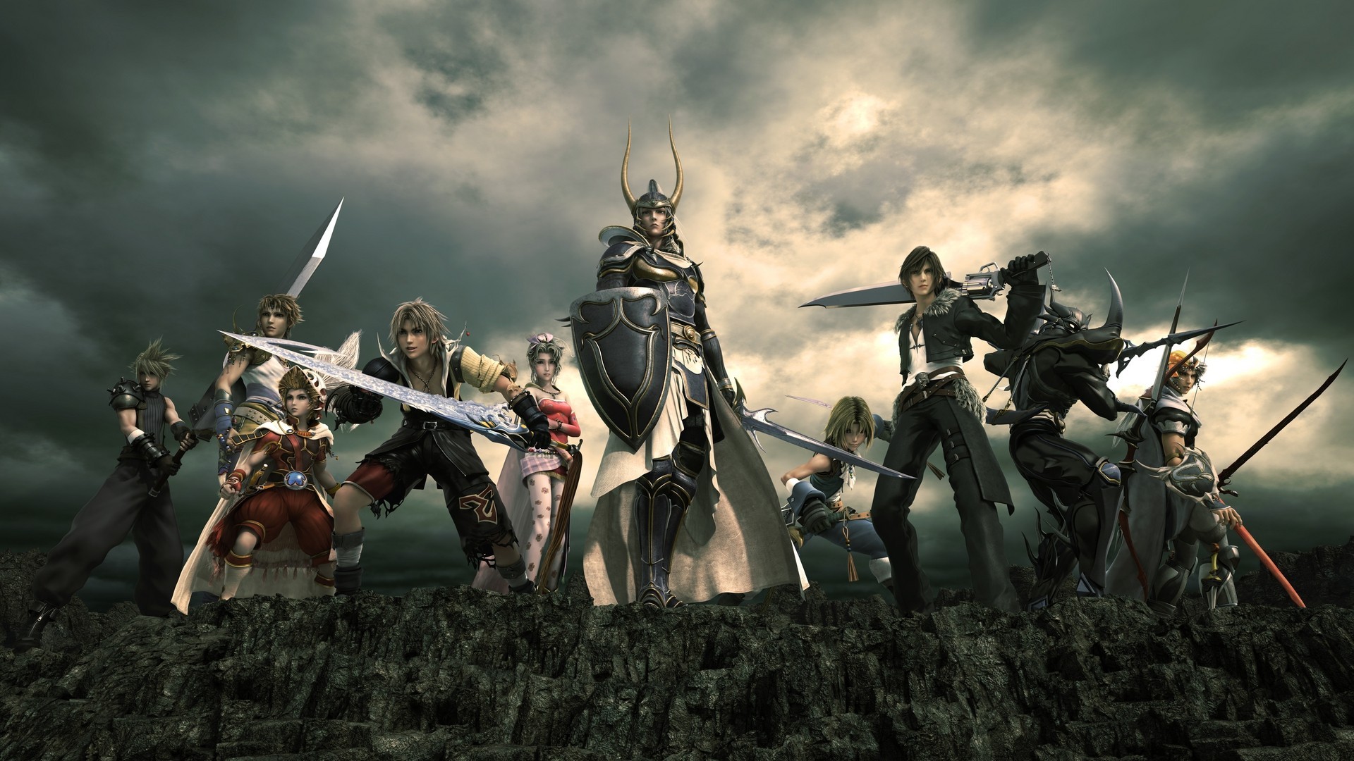 Dissidia Final Fantasy Background - HD Wallpaper 