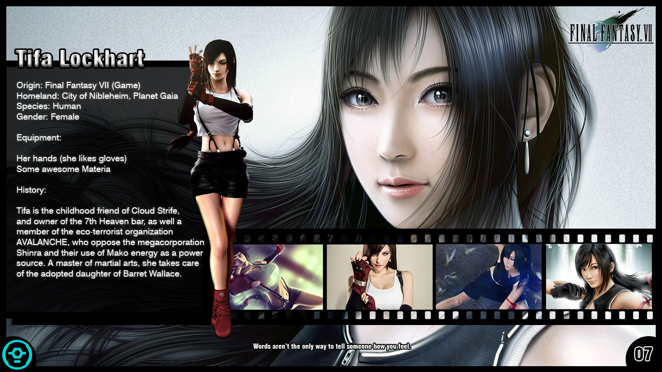 Tifa Lockhart - HD Wallpaper 